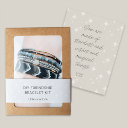 Lenny&Eva  - DIY Friendship Bracelet Kit - Black