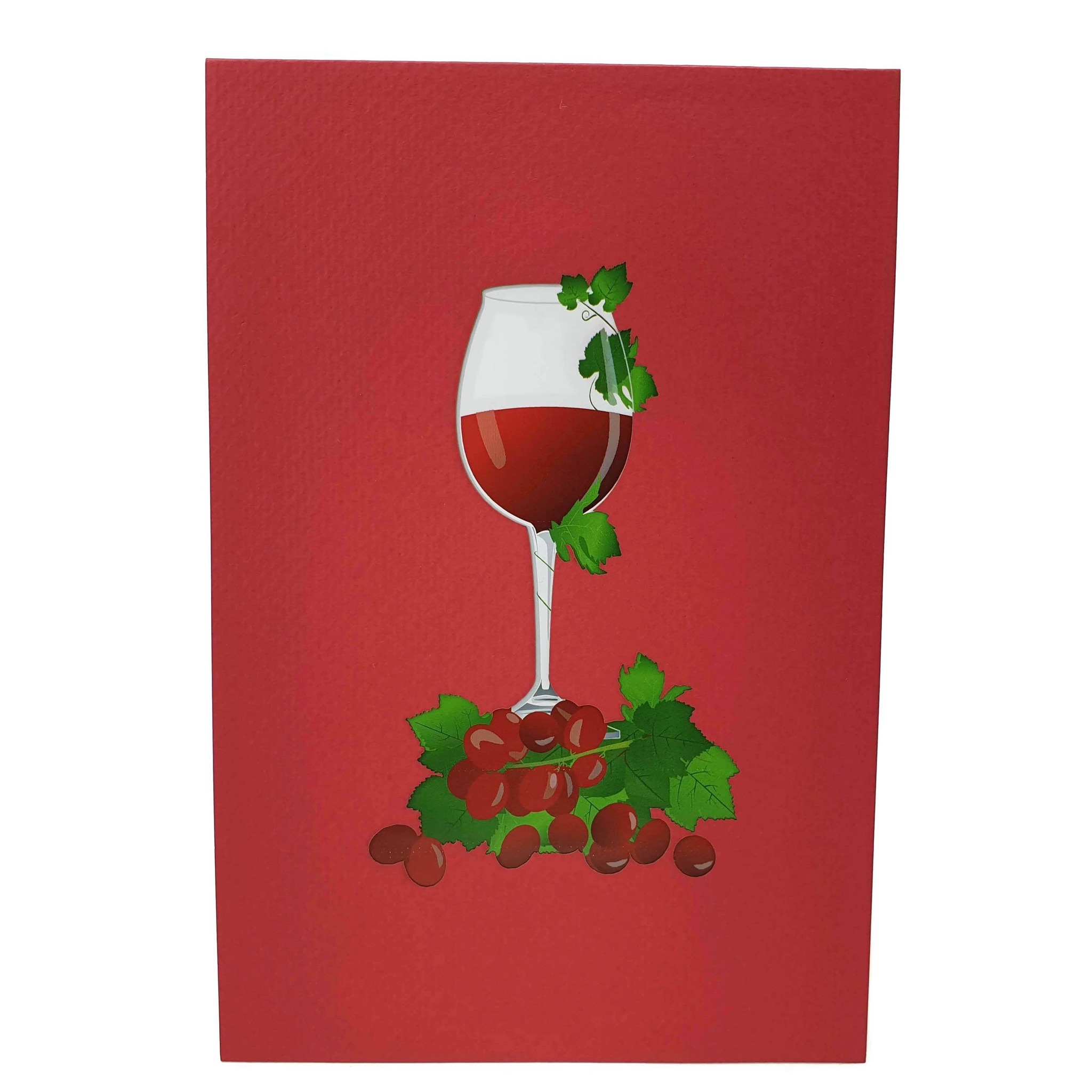 Color Pop Cards - Wine Glass