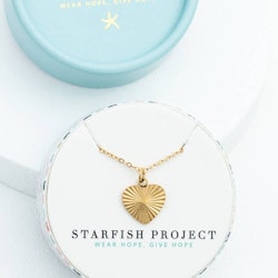 ´Starfish Project - Heart of Gold Necklace