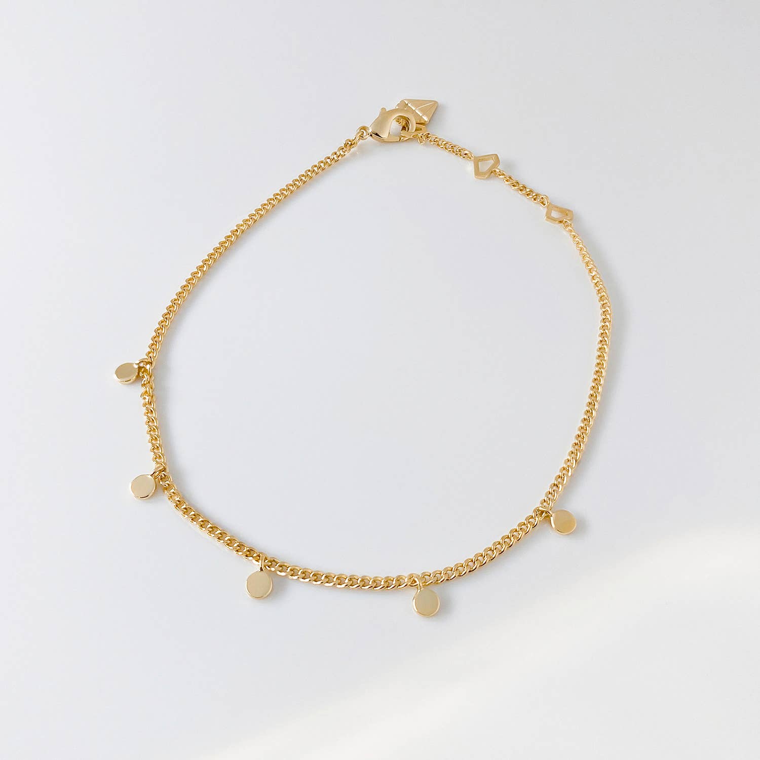 Wanderlust + Co - Belle Gold Curb Chain Bracelet