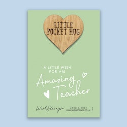 Wishstring Pockethug- "Amazing Teacher"