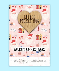 Wishstring Pockethug- "Merry Christmas"