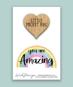 Wishstring Pockethug- "You are Amazing"