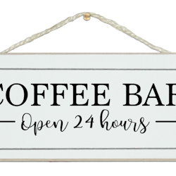 Crafty Clara Wooden Sign - "Coffee Bar"