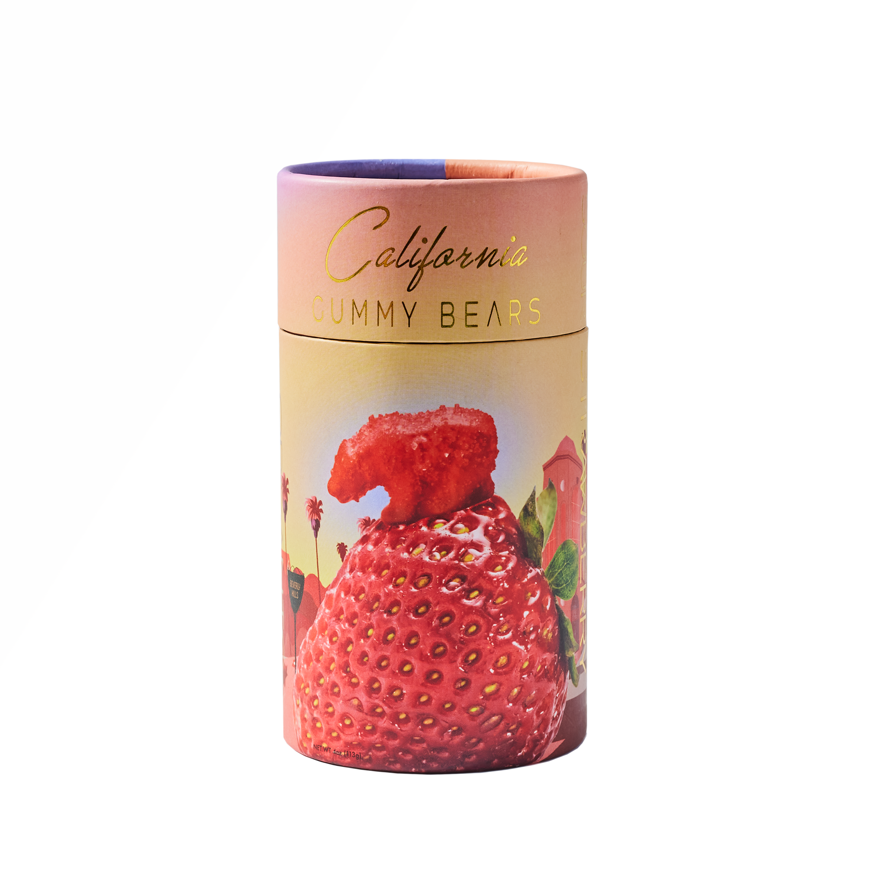 CALIFORNIA  - Gummy Bears - Beverly Hills Sour Strawberry