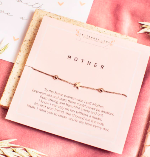 Letterbox Love - Mother Silver Bracelet