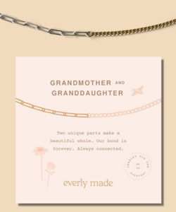 Everly Made - GRANDMOTHER & GRANDDAUGHTER armbånd i Gull