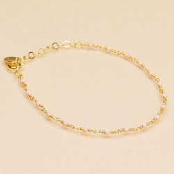 Une a Une - India Opal Light Pink Bracelet
