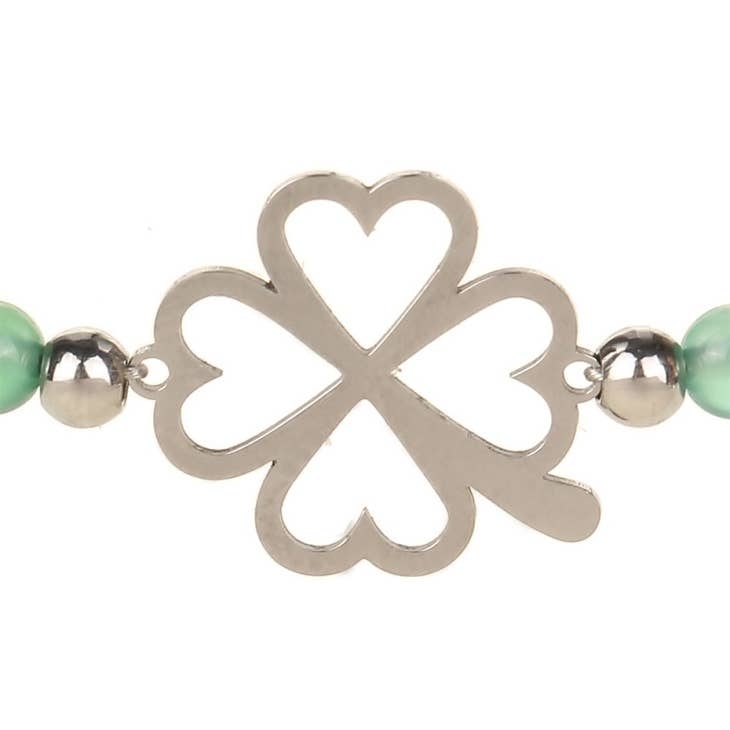 Crystals HCA Jewellery -  A Gemstone for you Bracelet - "CLOVER"