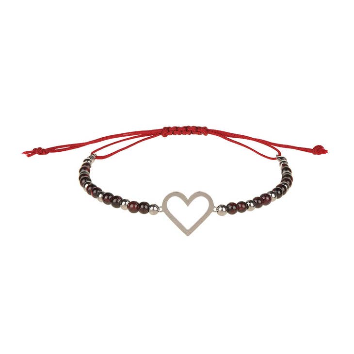 Crystals HCA Jewellery -  A Gemstone for you Bracelet - "HEART"
