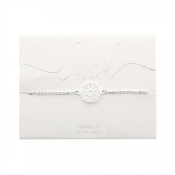 Crystals HCA Jewellery -  Sølvarmbånd "Luck"