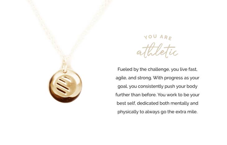 "Pieces of me Necklace" - Athletic
