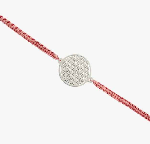 Crystals HCA Jewellery -  Enjoy Bracelet - Flower of Life - Pink