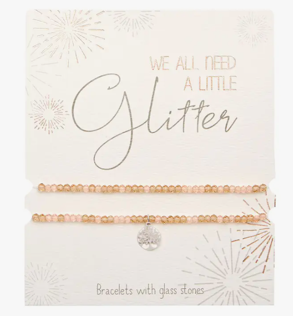 Crystals HCA Jewellery -  "We all need a bit of glitter" Bracelet - Tree of Life