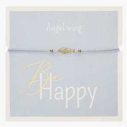 Crystals HCA Jewellery -  "Be Happy Bracelet" -  Angel Wing