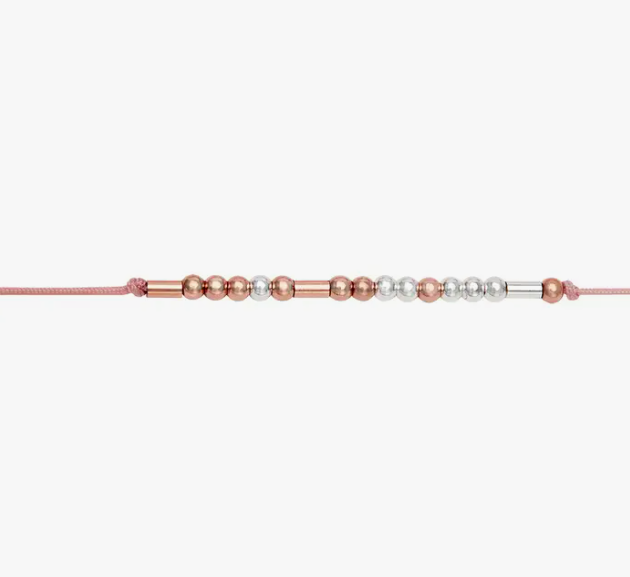 Crystals HCA Jewellery -  Morse Code Bracelet - "Believe"