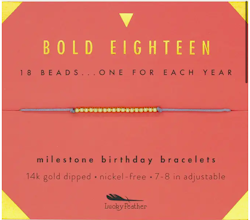 Lucky Feather - Bold 18  Bracelet