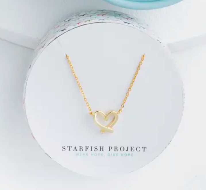 Starfish Project - Heart of Gold Necklace