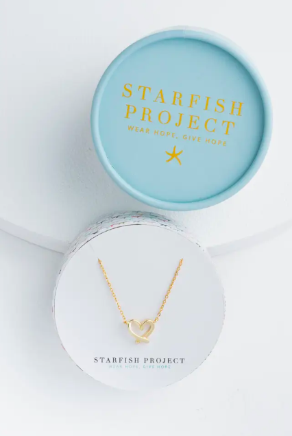 Starfish Project - Heart of Gold Necklace