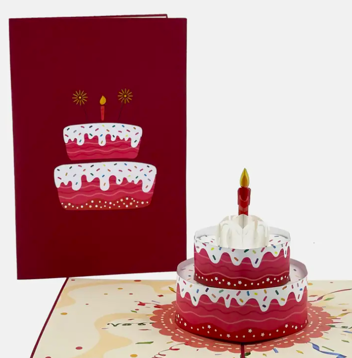 Color Pop Cards - Birthday Cake