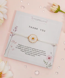 Letterbox Love - Thank you Wish Bracelet