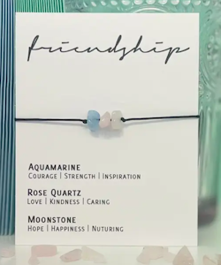 Molly & Izzie - Crystal Bracelet - Friendship