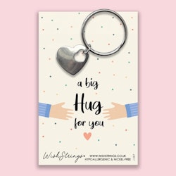 Wishstring Keyring- "A Big Hug"