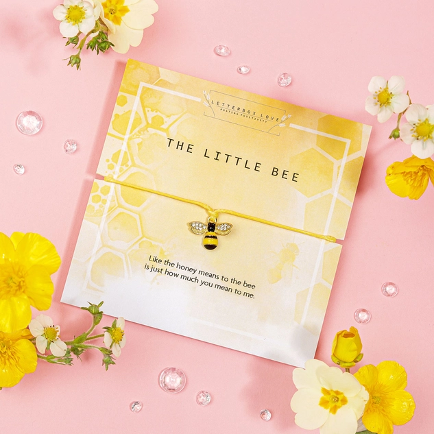 Letterbox Love - Wish Bracelet -  Little Bee