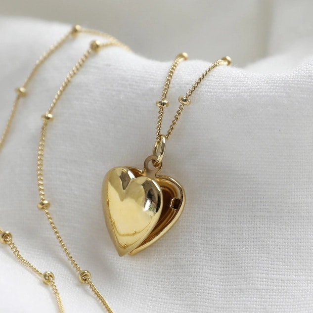 Lisa Angel - Heart Locket Necklace