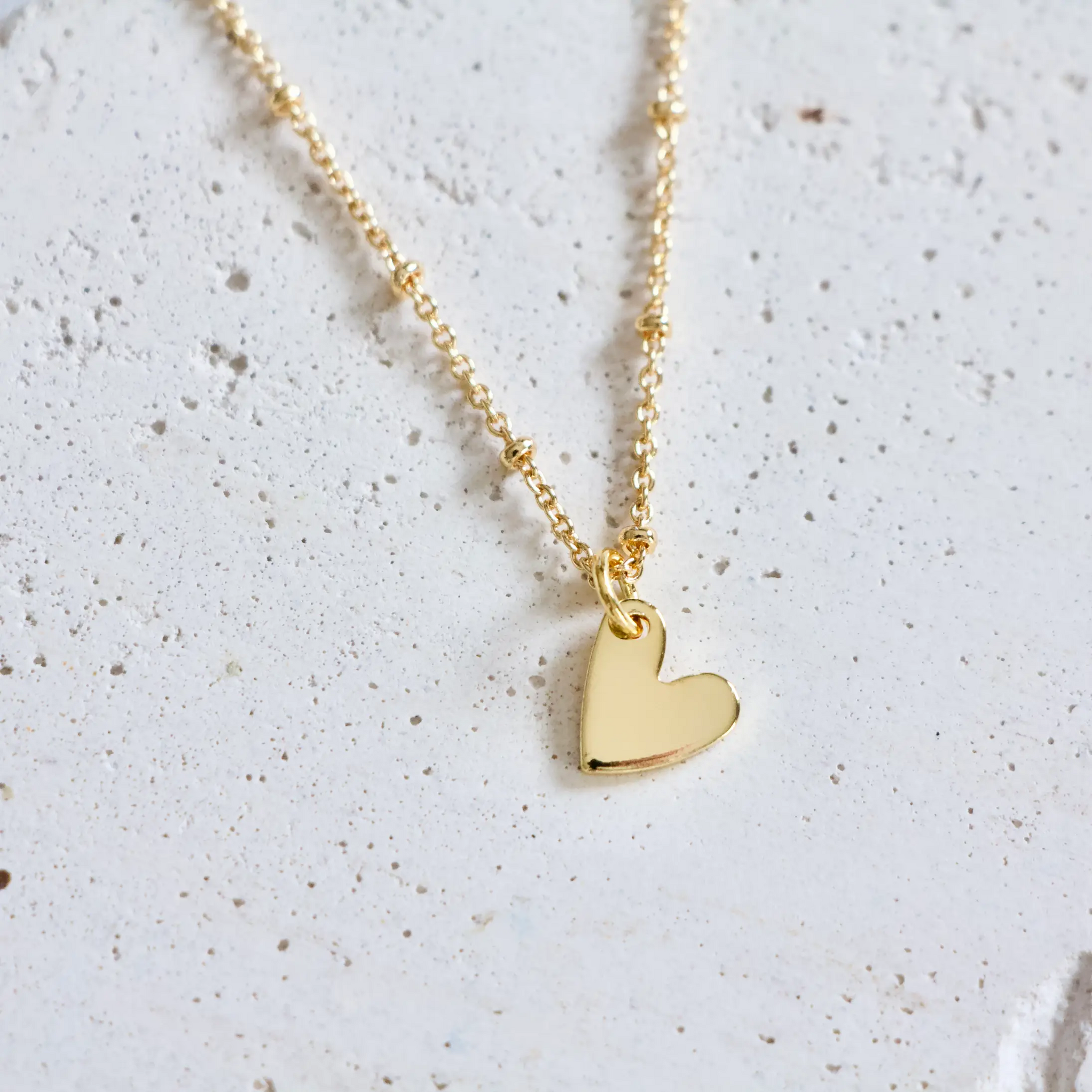 Mesa Blue - Mini Heart  Necklace