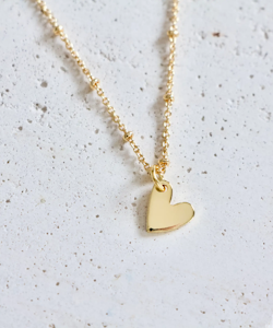 Mesa Blue - Mini Heart  Necklace