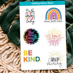 Savannah + James - 4pk Kindness Sticker Sheet