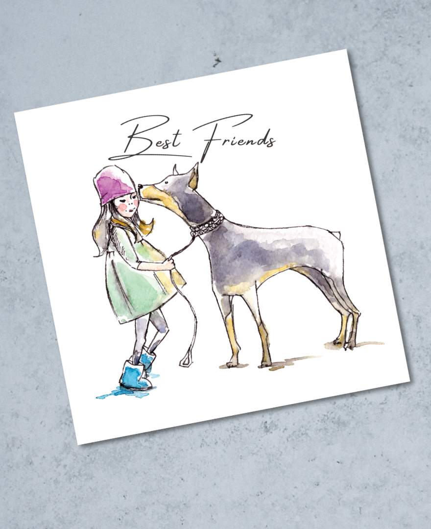 6pk "Best Friends" Cards