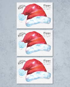 3pk Vipps Skrapekort Nissekort
