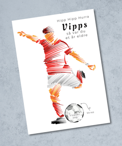 Vipps Bursdagskort - Football