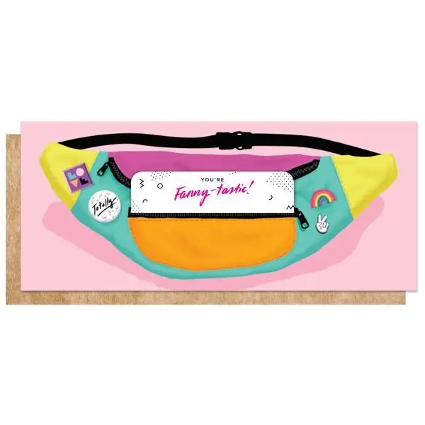 Inkling Paperie - Fanny Pack Card