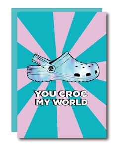Studio Soph - You Croc My World Card