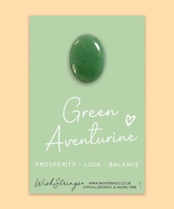 Wishstring Crystal Token - Green Aventurine
