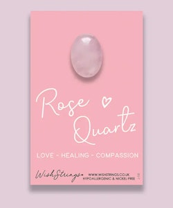 Wishstring Crystal Token - Rose Quartz