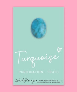 Wishstring Crystal Token - Turquoise