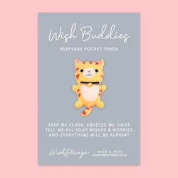 Wishstring Wishing Buddies Pocket Hug - Cat