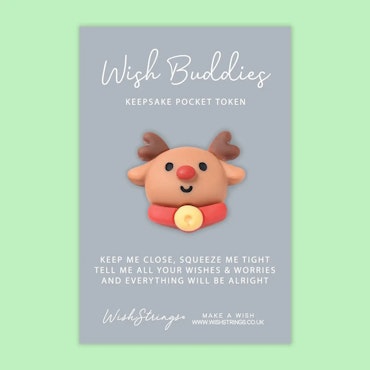 Wishstring Wishing Buddies Pockethug - Reinsdyr