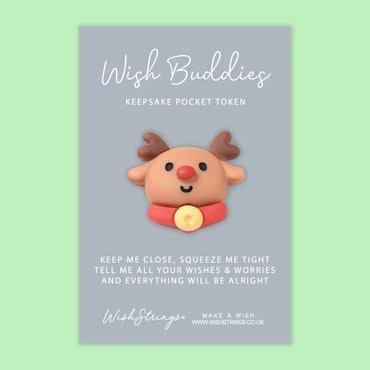 Wishstring Wishing Buddies Pockethug - Reinsdyr