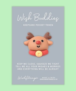 Wishstring Wishing Buddies Pockethug - Reinsdyr