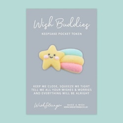 Wishstring Wishing Buddies Pockethug - Regnbue