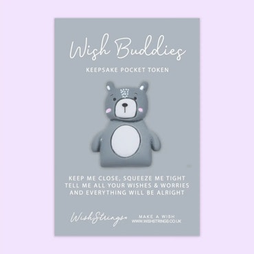 Wishstring Wishing Buddies Pockethug - Bear
