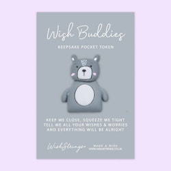 Wishstring Wishing Buddies Pockethug - Bear