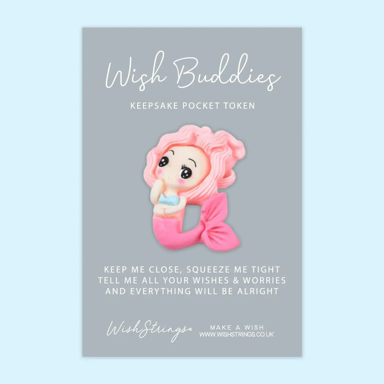 Wishstring Wishing Buddies Pockethug - Havfrue