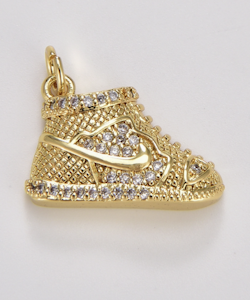 Beads Creation - 18K Gold - Sneaker Charm