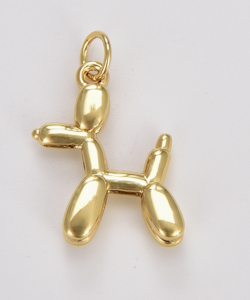 Beads Creation - 18K Gold - Balloon Dog Charm